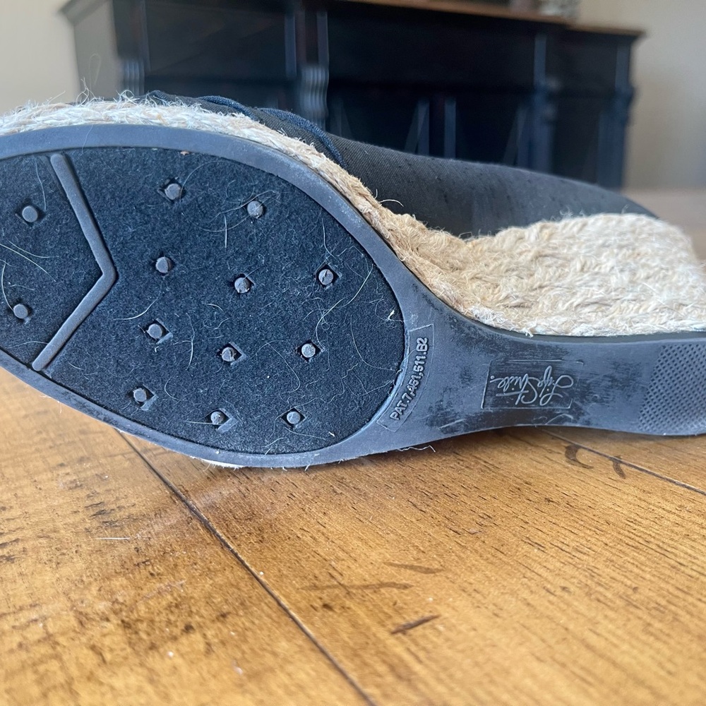 Sz.6 Life stride peep toe espadrilles - Picture 4 of 6